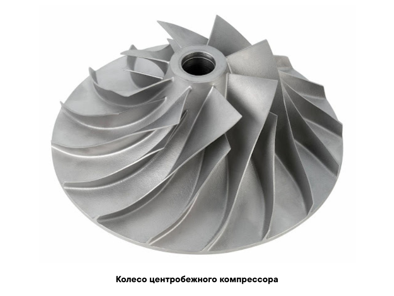 Колесо центробежного компрессора Колесо центробежного компрессора